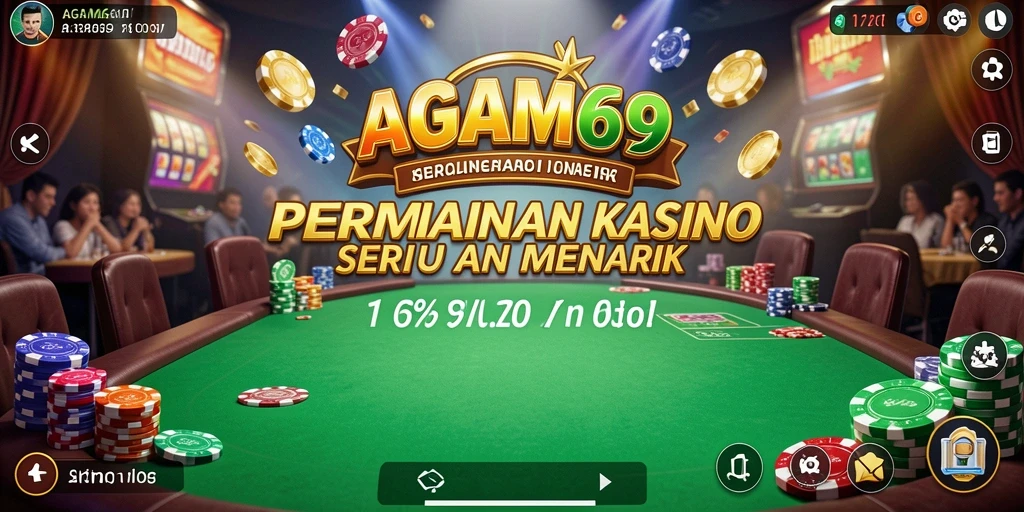 Tampilan gameplay AGAM69 yang mengasyikkan dan penuh warna.