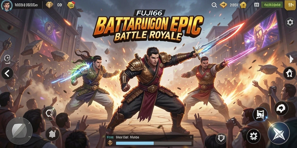 Tampilan gameplay mendebarkan dalam FUJI66 yang penuh aksi.