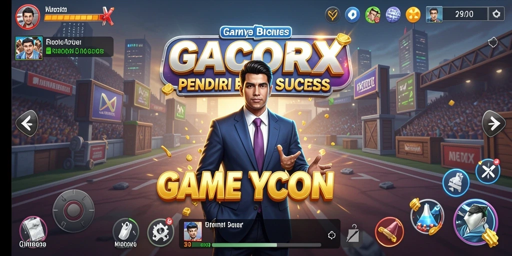 Tampilan gameplay GACORX yang menarik dan memikat.