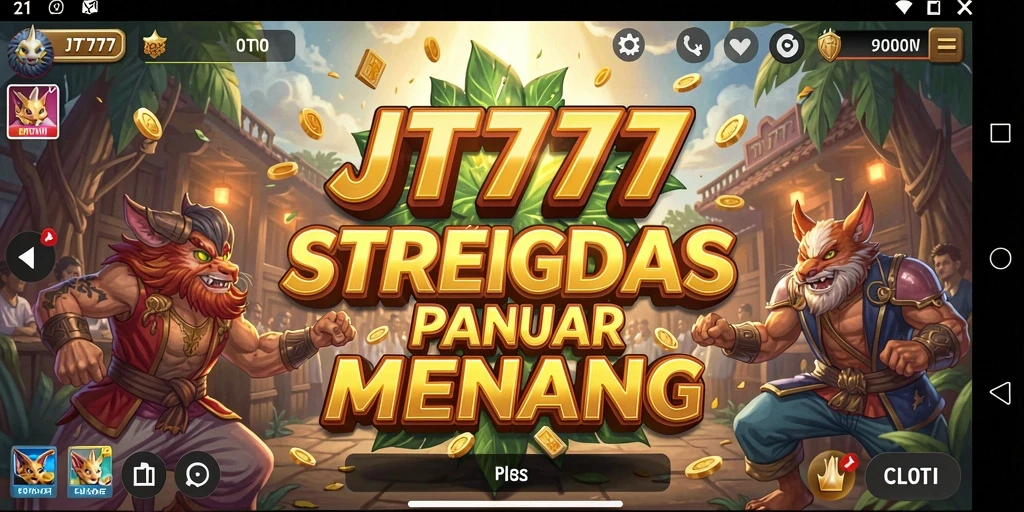 Screenshot permainan <strong>JT777</strong> menunjukkan momen strategi yang mendebarkan.