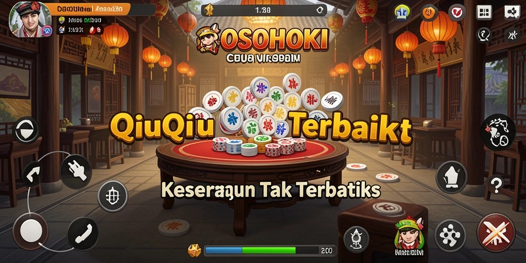 Tampilan gameplay seru ROSOHOKI dalam aksi QiuQiu.