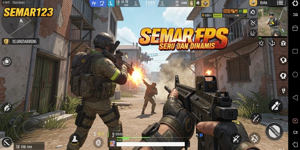 Gameplay menegangkan dengan grafis menarik di SEMAR123.
