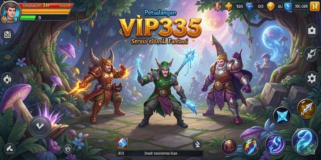 Tangkapan layar gameplay VIP333 yang penuh aksi dan petualangan.